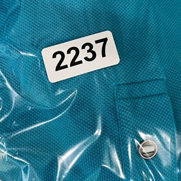 Southern Tide Size Large Heavy Knit Cotton Long Sleeve Polo Shirt Sweater C17 - Picture 9 of 9